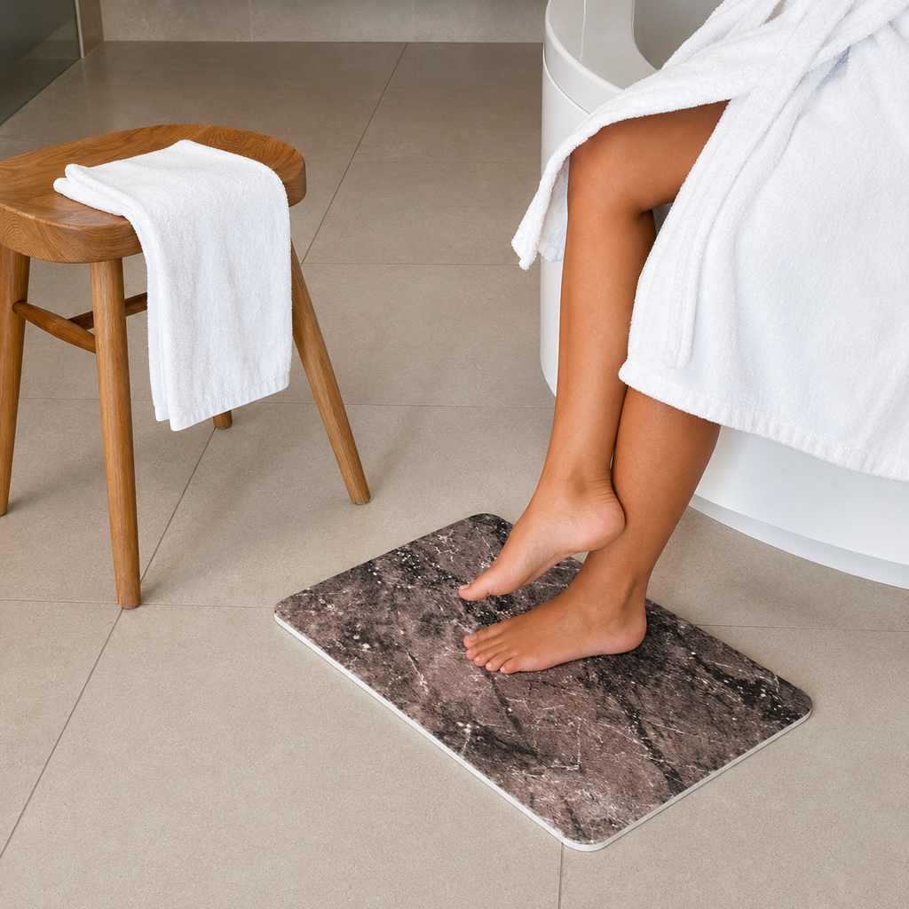 Alfombra Diatomita 60x39 - Pietra Gris