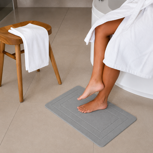 Alfombra Diatomita 60x39 - Cuadrados