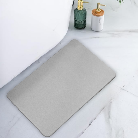 Alfombra Diatomita 60x39 - Lisa Gris