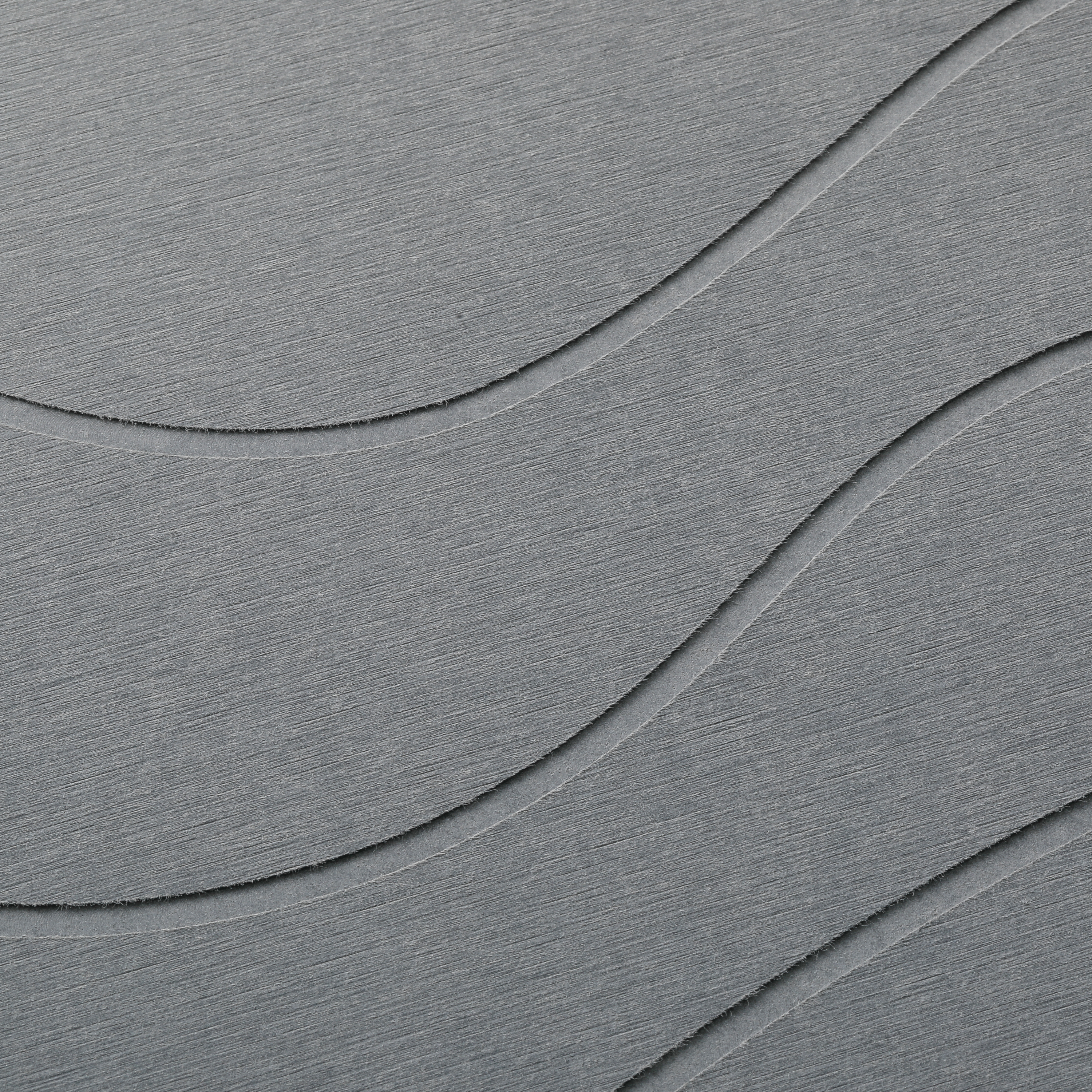 Alfombra Diatomita 60x39 - Waves gris