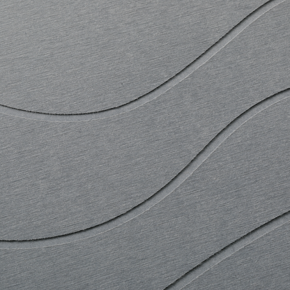 Alfombra Diatomita 60x39 - Waves gris